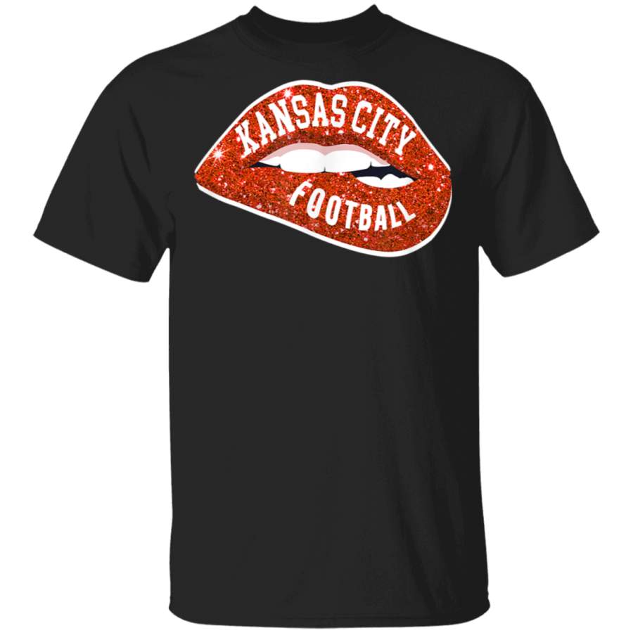 Lips Kansas City Football TShirt