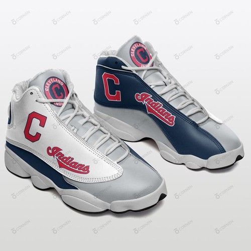 cleveland indians air jordan 13 sneakers personalized shoes design jd13 sneakers personalized shoes design