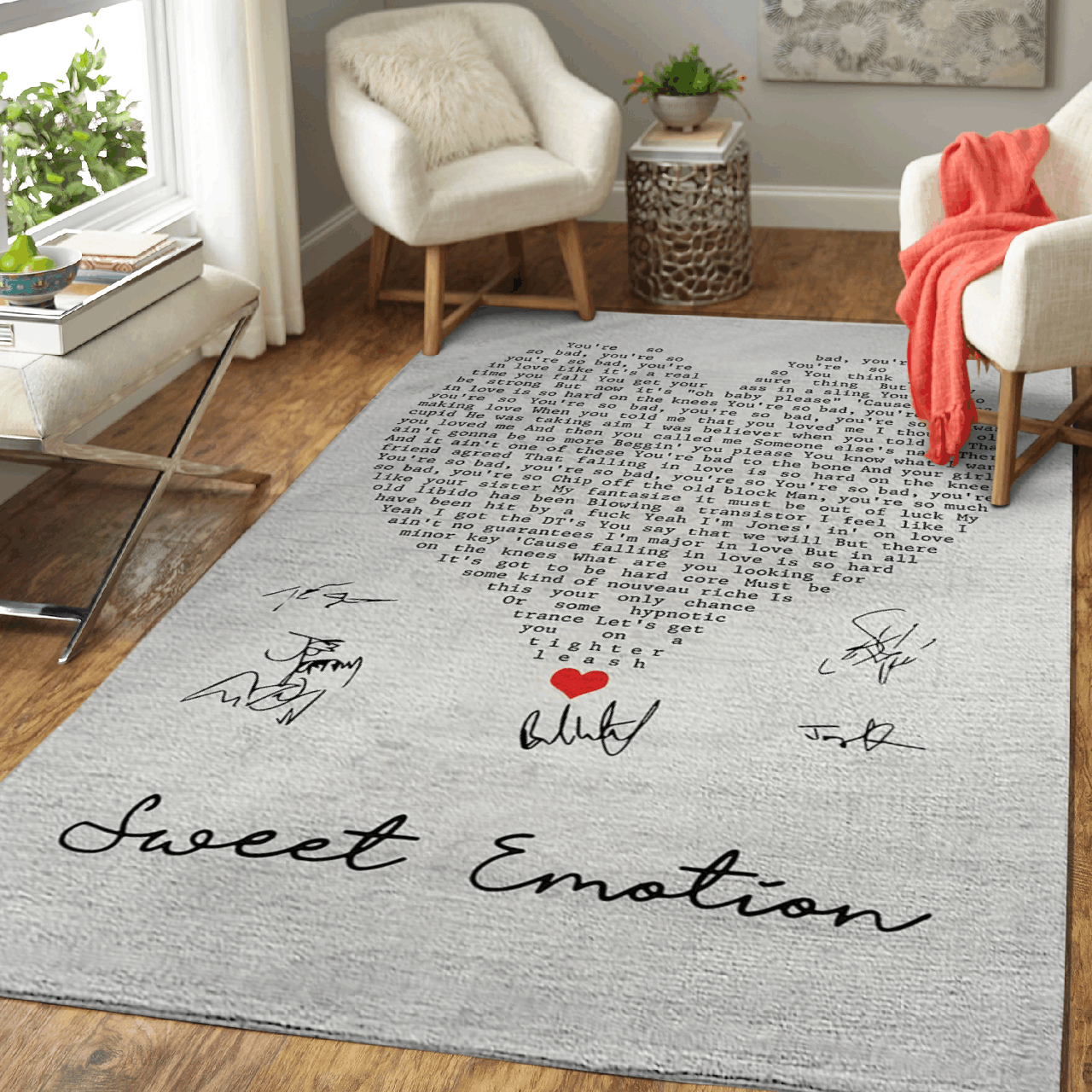 Aerosmith – Sweet Emotion Rug Mat All Over Print Area Rug