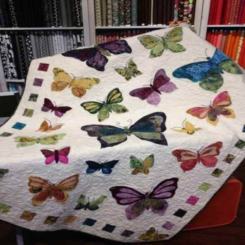 Butterfly Blanket TH0207 Quilt