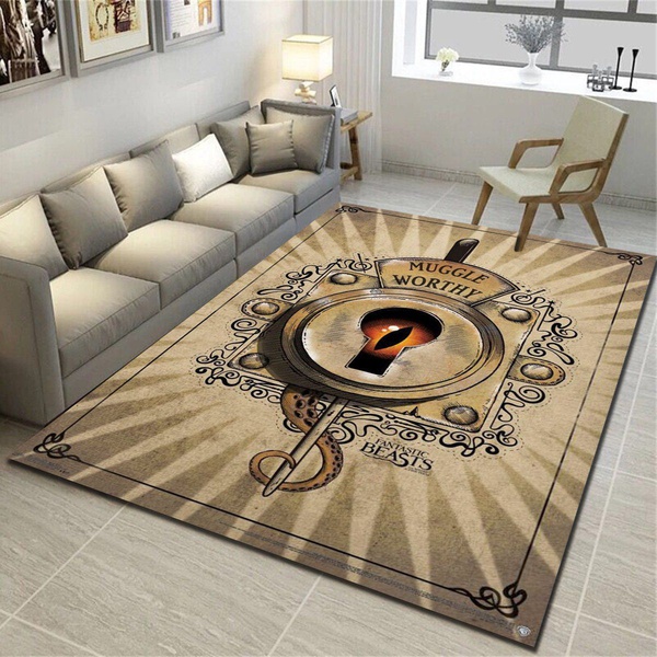 Fantastic Beasts And Where To Find Them Muggle Worthy Area Rug, Living Room Carpet