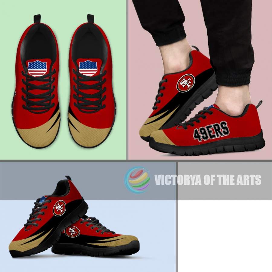 Special Gift Logo San Francisco 49ers Sneakers