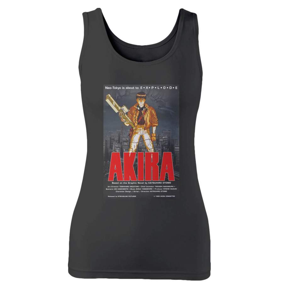 Akira Anime Manga Poster Woman’s Tank Top