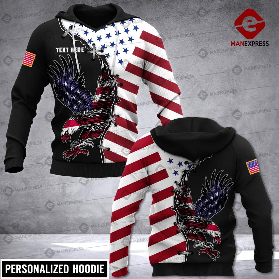 VH CUSTOMIZE  United states 3006 – hoodie 3D ALL OVER PRINT