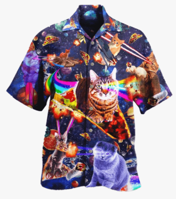 Cat Eat Taco In The Space Aloha Hawaii Shirts For Men Women Ha99403