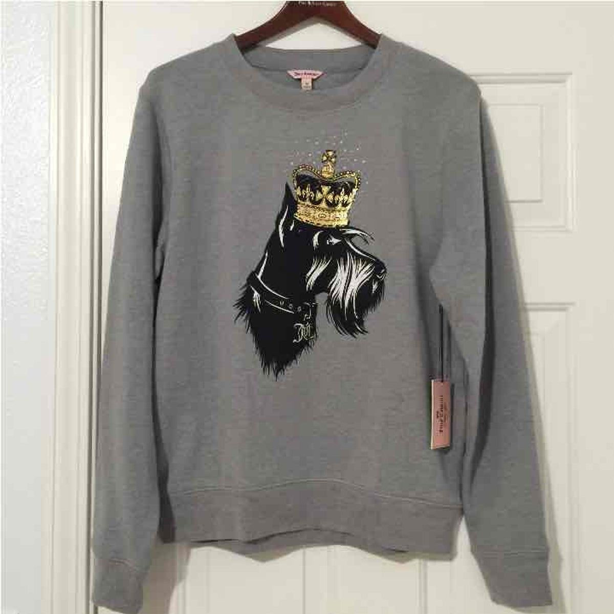 Nwt Juicy Couture French Terry Pullover Shirt