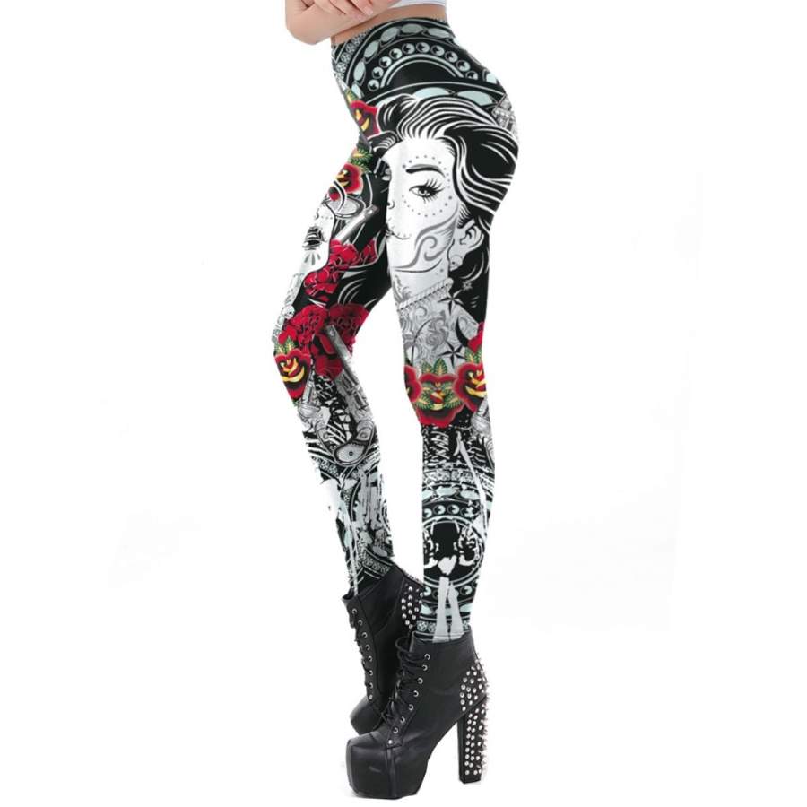 “Day of the Dead” Leggings