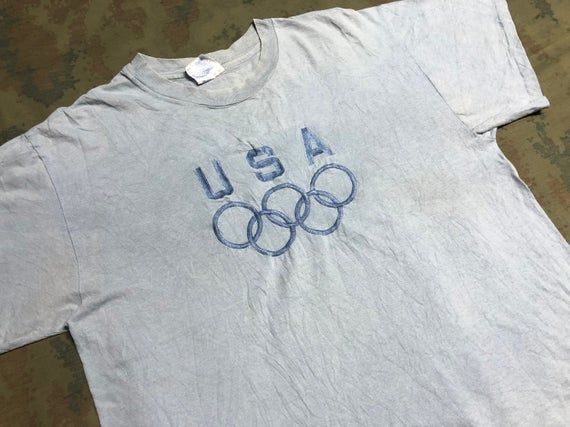 Vintage 90S Usa Shirt