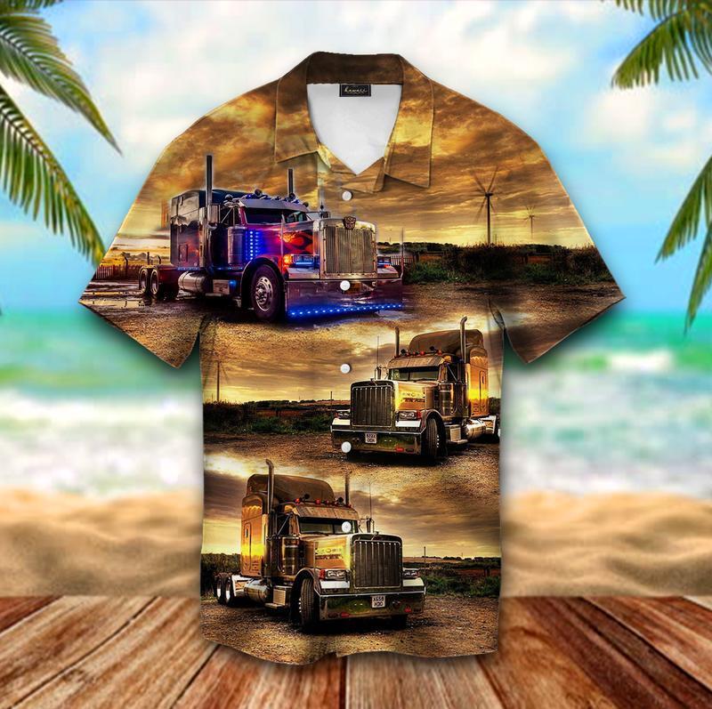 Truck Fantasy Hawaiian Shirt Pre11163