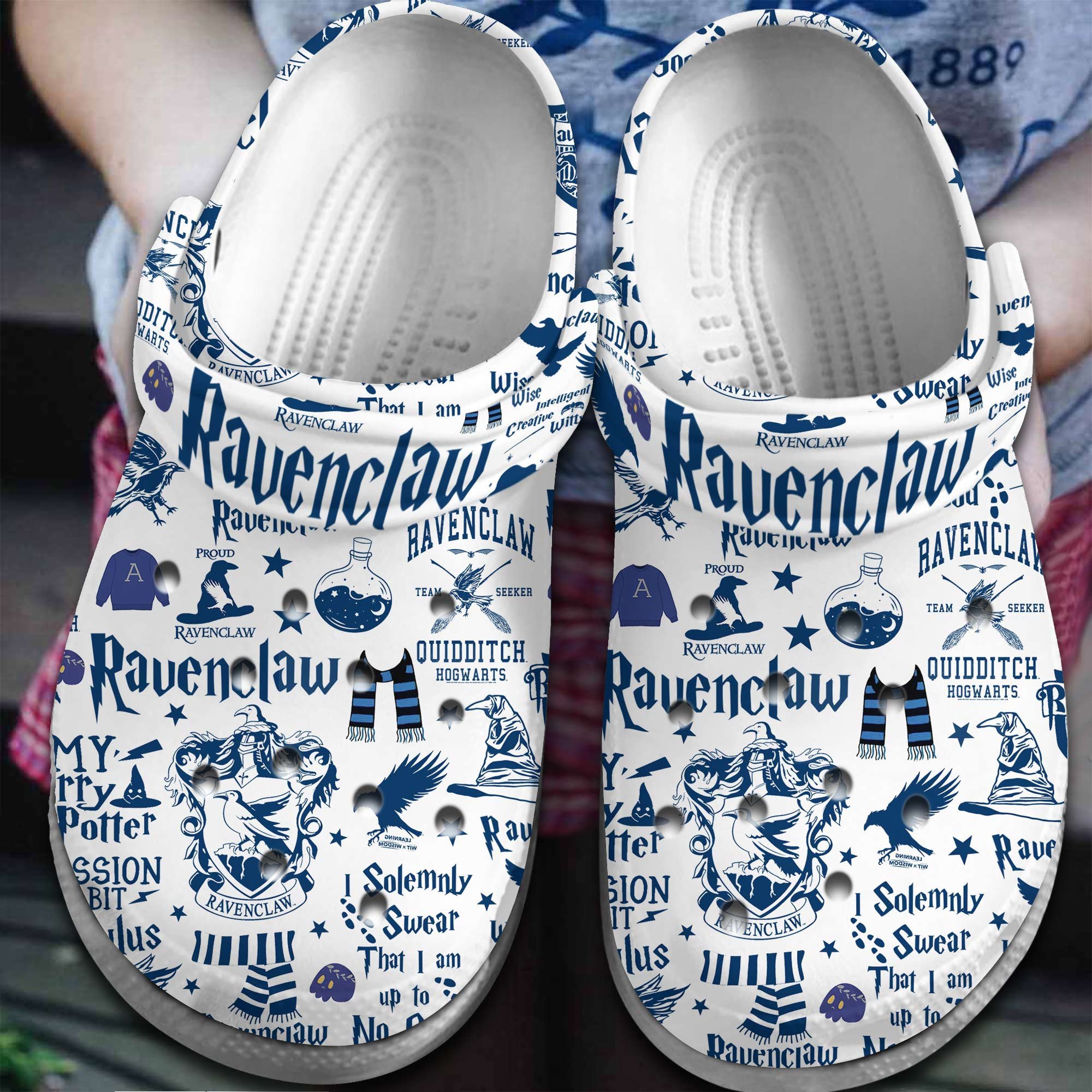 Ravenclaw Harry Potter Movie Crocss Clogs For Men Women And Kid 0D5Cdmru-2
