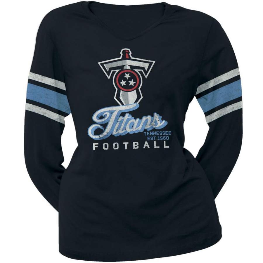 Tennessee Titans – Homerun Premium Juniors Long Sleeve T-Shirt