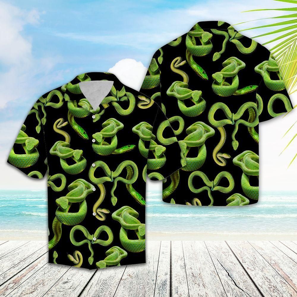 Snake Lover Aloha Hawaii Shirt Colorful Short Sleeve Summer Beach Casual For Men And Women Ha48272