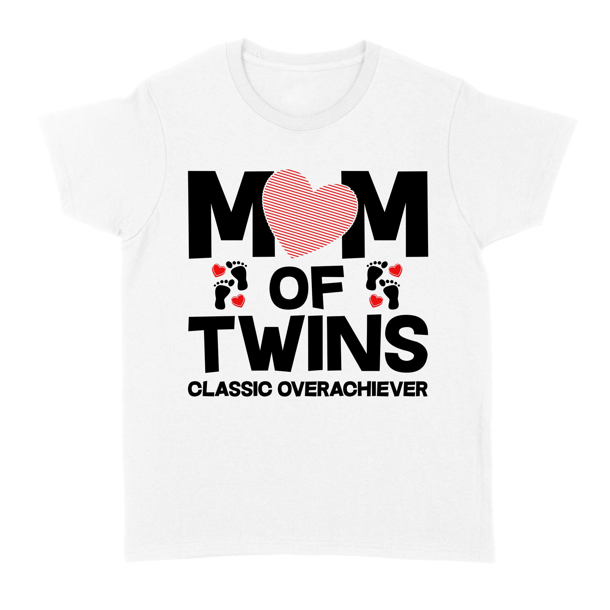 Mom of Twins Women Shirt | Funny Mother’s Day Gift for New Mom, Twins Mom, Pregnant Mother | NTS22 ChipteeAmz