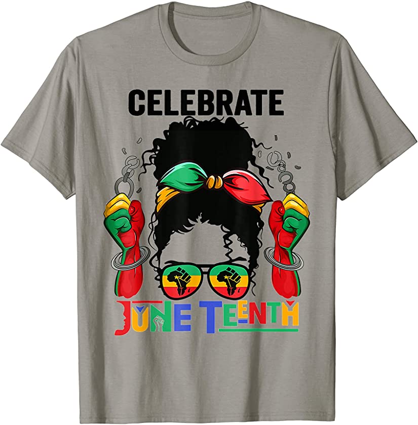 Juneteenth Black Queen Freedom Since June 19th 1865 T-Shirt