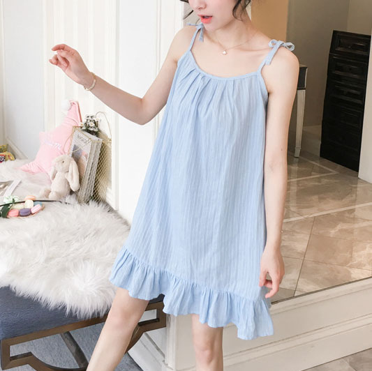 Women’s Camisoles Full Slips Dress Lolita Spaghetti Strap Sleepshirts Cotton Princess Nightgowns Nightdress Sleep Loungewear alx