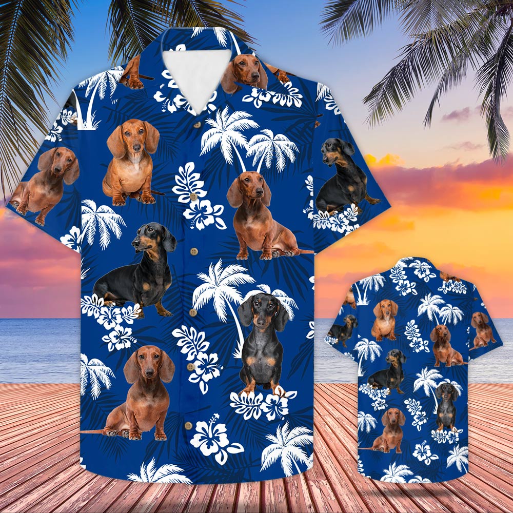 Dachshund Hawaii Shirt For Dog Lovers Ha95755