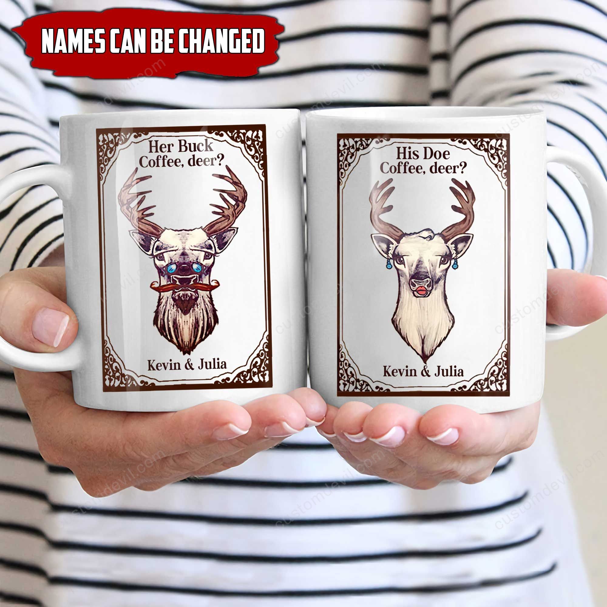 Deer Couple Mug Knv