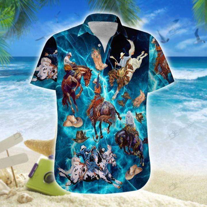 Amazing Blue Horse Hawaii Shirt For Men And Women Ha88263