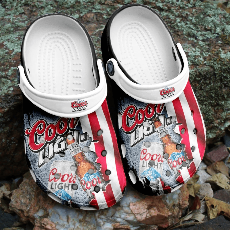 Coors Light Beer Comfortable Shoes Clogs Crocband For Men Women