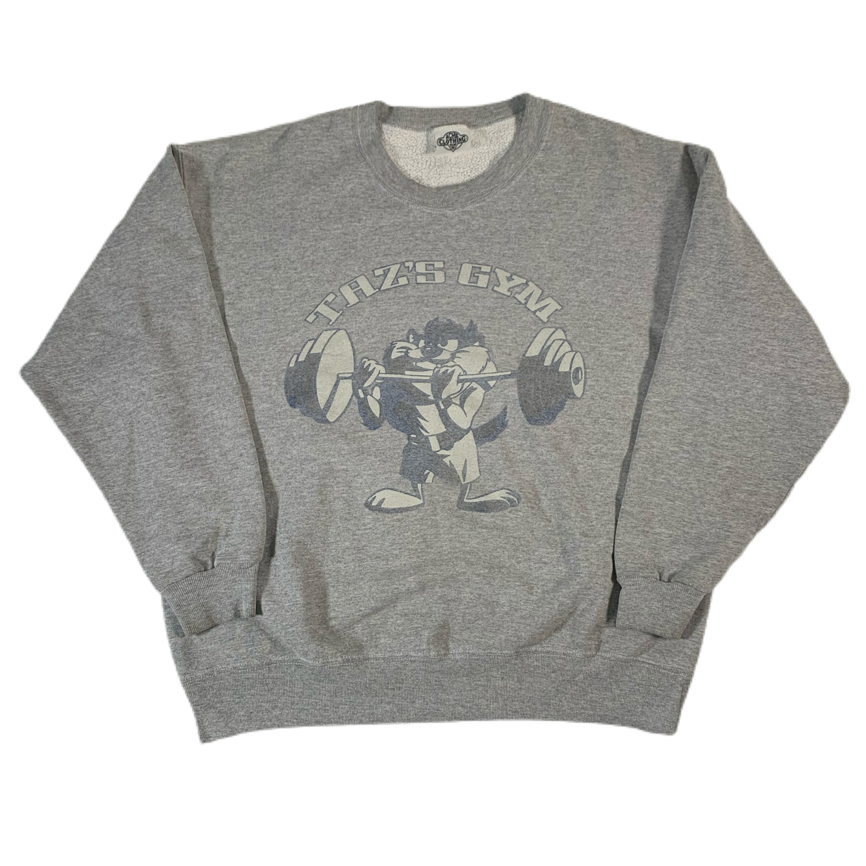 Vintage Looney Tunes “Taz’s Gym” Crewneck Sweatshirt