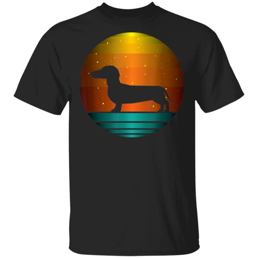 Dachshund Retro Cute Wiener Dog TShirt