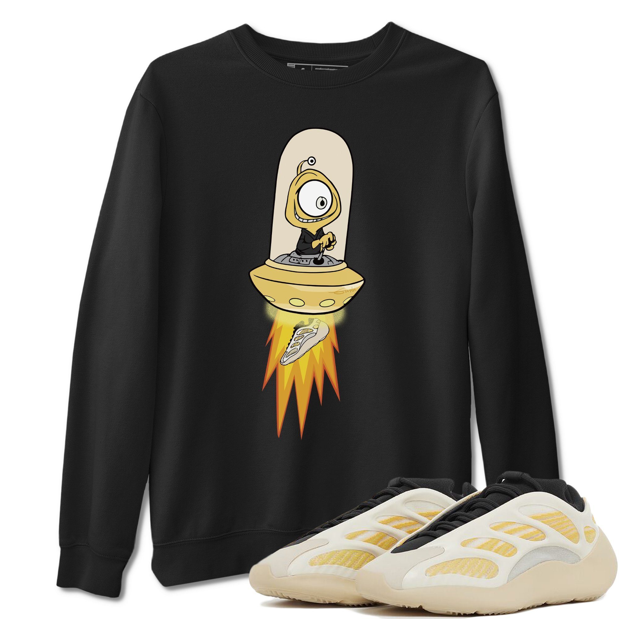 Alien Sweatshirt – Yeezy 700 V3 Safflower