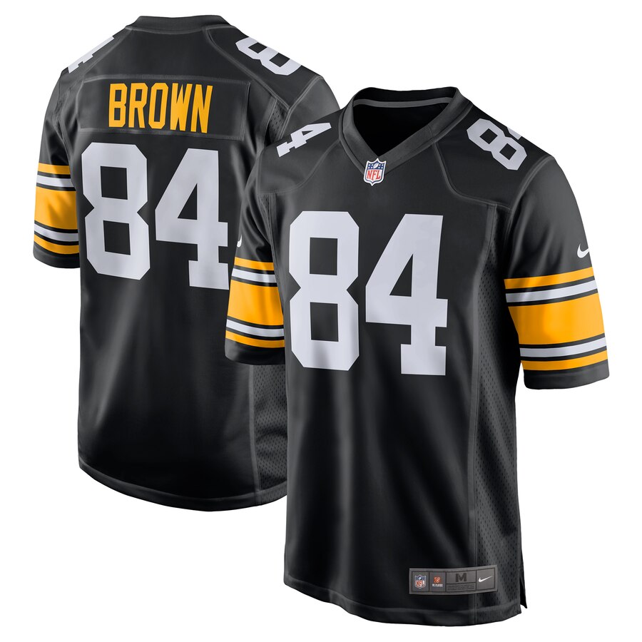 Antonio Brown Pittsburgh Steelers Nike Alternate Game Jersey – Black