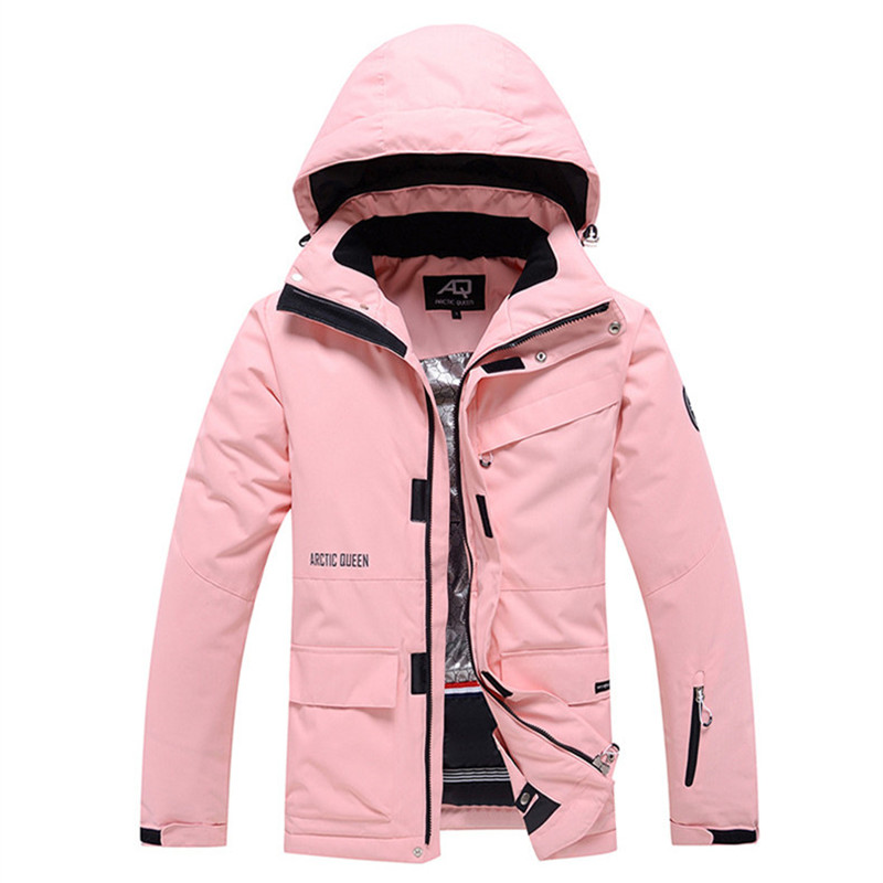 Workwear Women Ski Jacket Waterproof Outdoors Winter Warm Coat Women Snowboarding Jacket Female Ski Jacket Snow Clothes alx