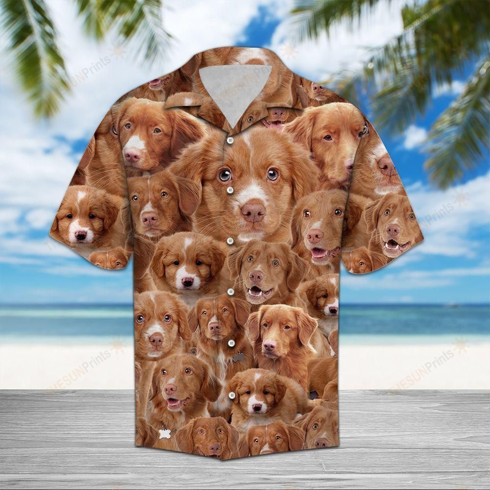 Nova Scotia Duck Tolling Retriever Awesome Hawaiian Shirt Ha28316