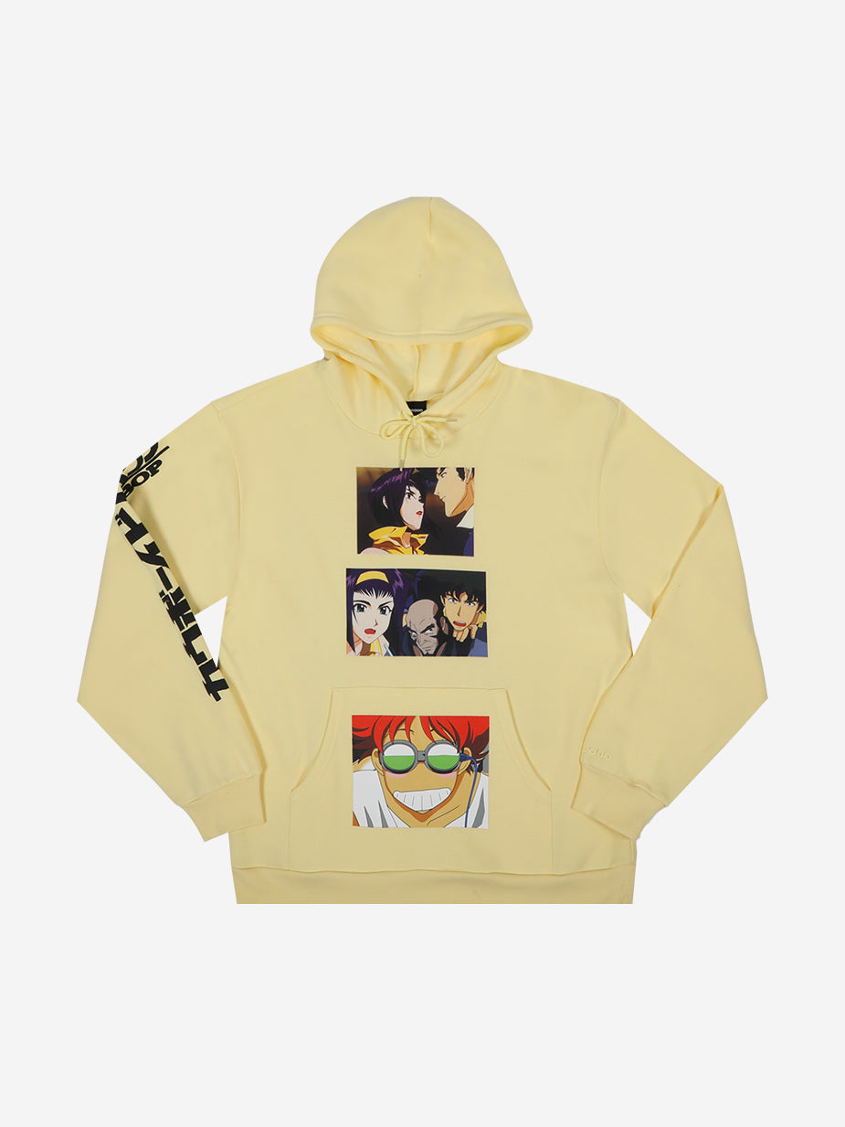 Cowboy Bebop Crew Yellow Hoodie