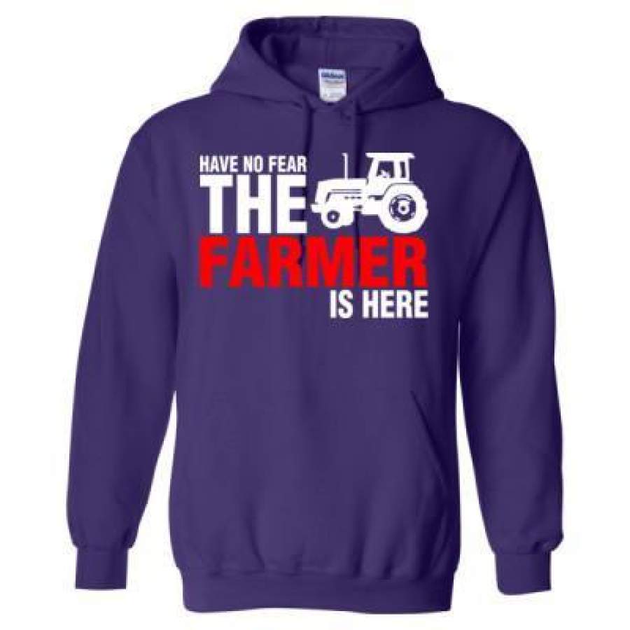 AGR Have No Fear The Farmer Is Here – Heavy Blend™ Hooded Sweatshirt