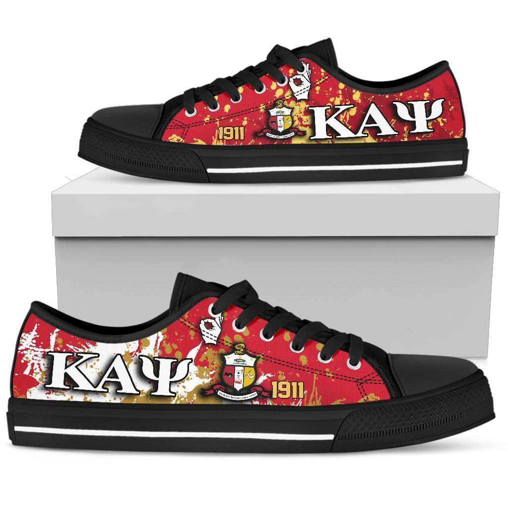 Greek Life Shoes – Kappa Alpha Psi  Low Top – Spaint Style