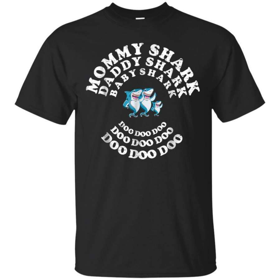 AGR Mommy Daddy Baby Shark Doo Shirt Funny Family Perfect Gift Jaq T-shirt