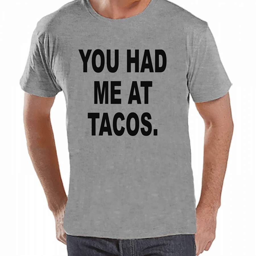 7 ate 9 Apparel Mens Tacos T-shirt