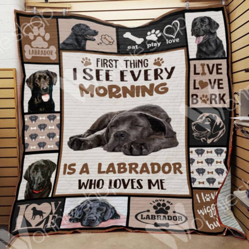 Labrador Retriever Dog Blanket NOV2602 95O47