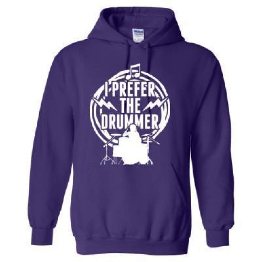 AGR I Prefer The Drummer – Heavy Blend™ Hooded Sweatshirt