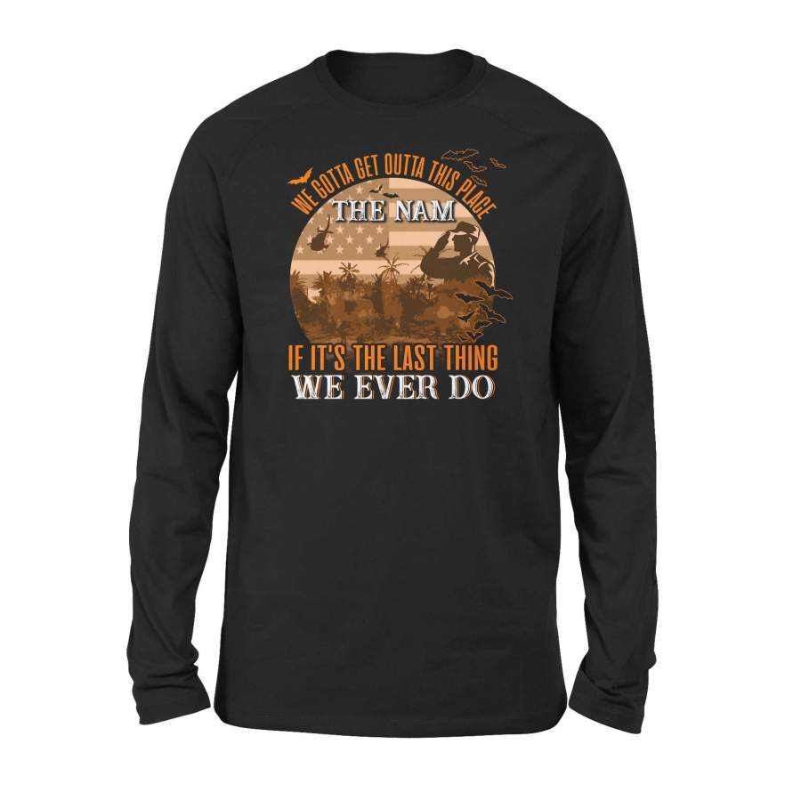 Vietnam Veteran – The Nam ver 2 – Premium Long Sleeve