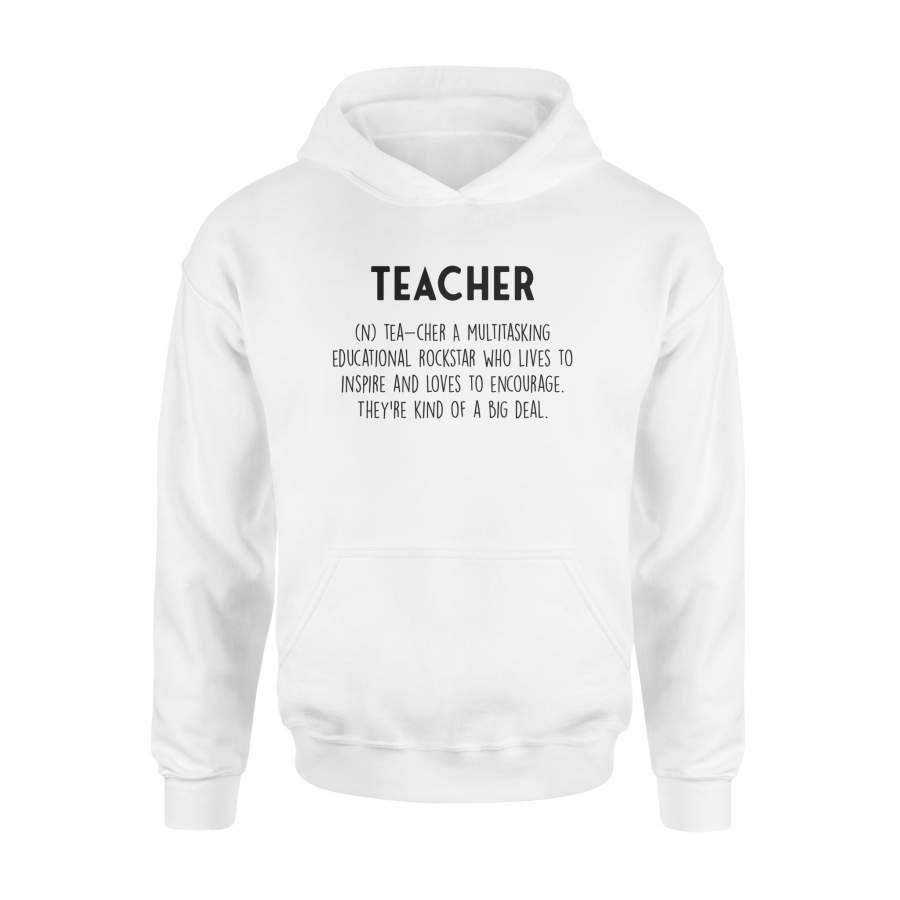 Love Inspirational Quote For Kindergarten Elementary Teacher – High Quality Cotton Hoodie