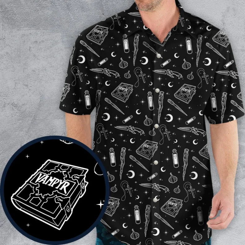 Buffy The Vampire Slayer Items Pattern Hawaiian Shirt