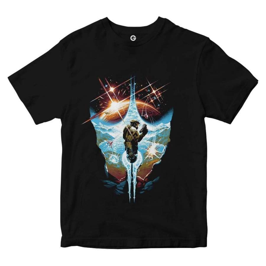 Halo Infinite Masterchief Energy Sword Custom T-Shirt