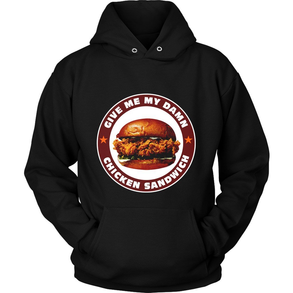 Popeye Give Me My Damn Chicken Sandwich Unisex Hoodie T-Shirt