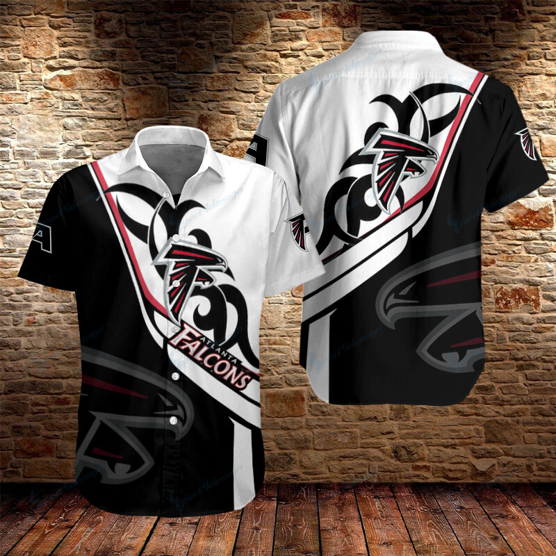 Atlanta Falcons Button Shirt Bg590