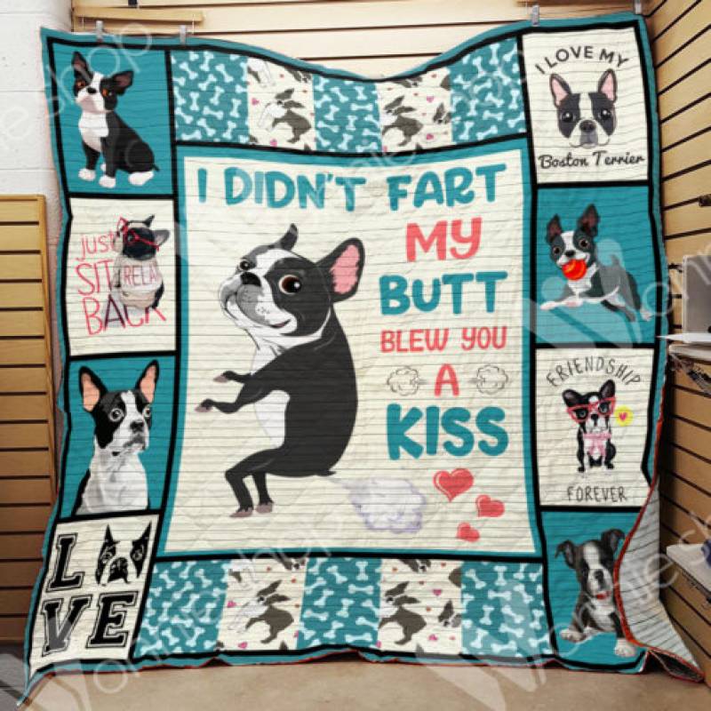 Boston Terrier Dog Blanket NOV1401 68O31