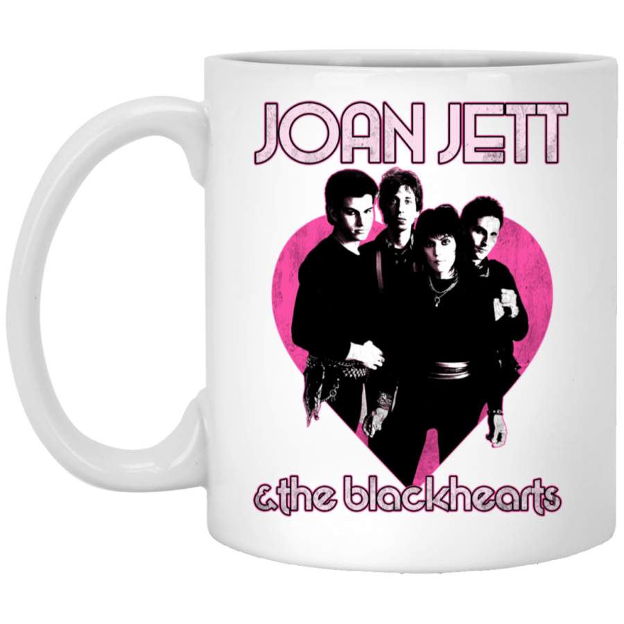 Joan Jett & the Blackhearts 11 oz. White Mug