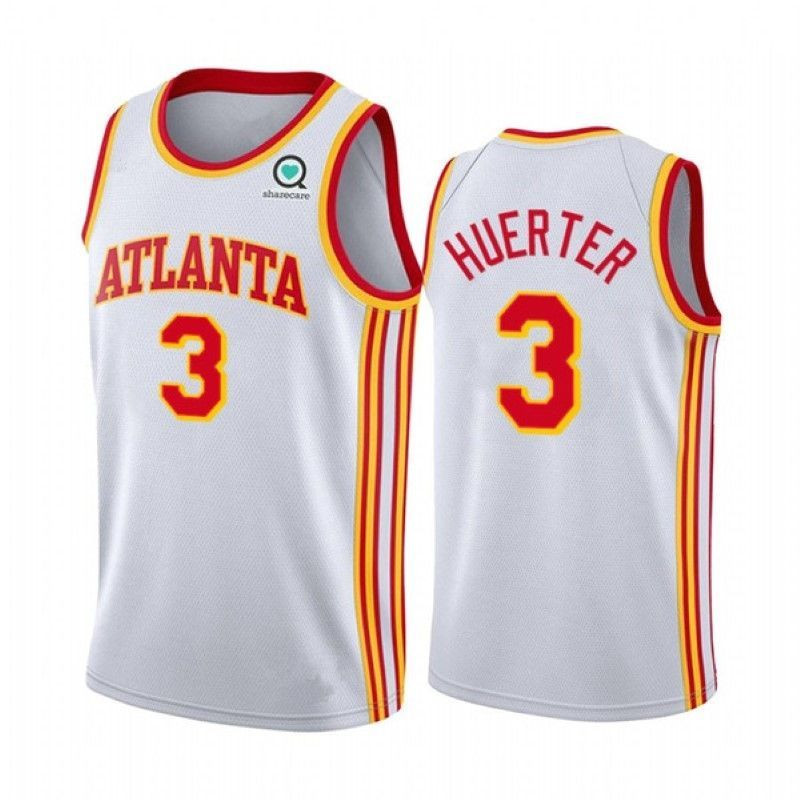 Atlanta Hawks Kevin Huerter #3 NBA 2020 New Arrival White Jersey