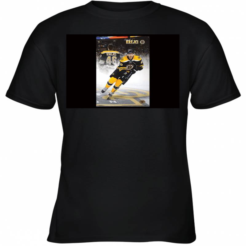 International Boston Bruins David Krejci Wall Youth T-Shirt