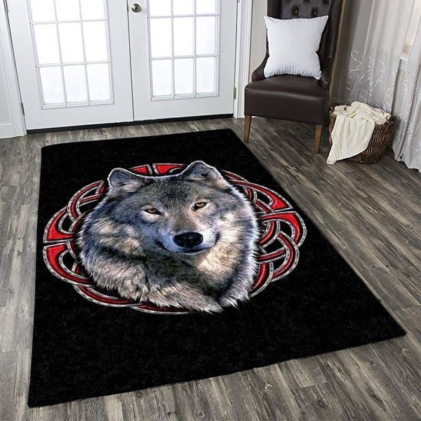 Wolf 26 Area Rug Living Room Rug Home Decor Floor Decor VH3