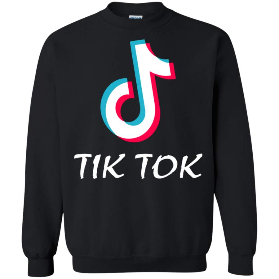 AGR Tik Tok 4 Crewneck Pullover Sweatshirt