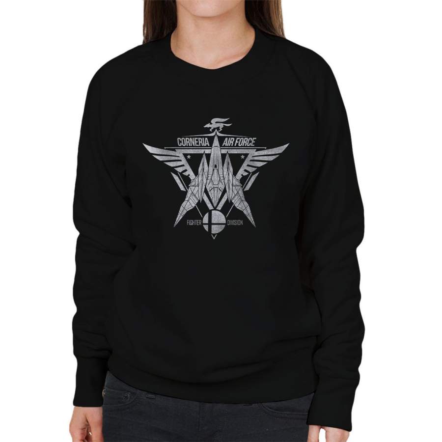 Star Fox Squadron Corneria Air Force Women’s Sweatshirt