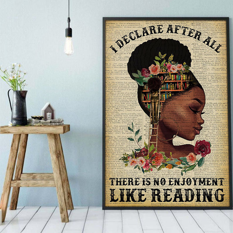 Afrocentric Canvas Holiday Black Poster Prints African Queen African Man Alluring Wall Decor At Home